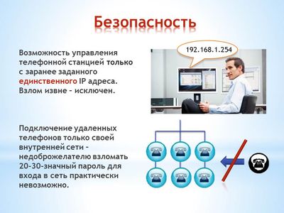 Офисная АТС. Безопасное управление телефонной сетью и защита от взлома