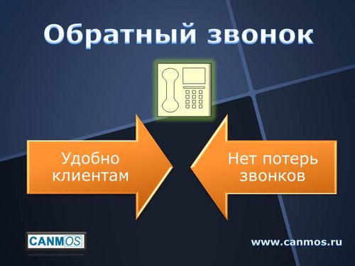 Мини-АТС. Обратный звонок