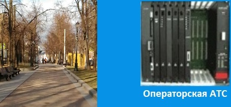 Виртуальная связь, операторская АТС