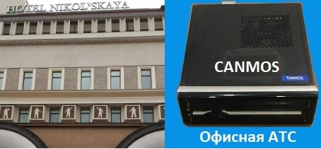 Виртуальная телефония canmos, офисная АТС