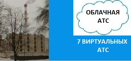 Организация телефонной сети предприятия, облачная АТС