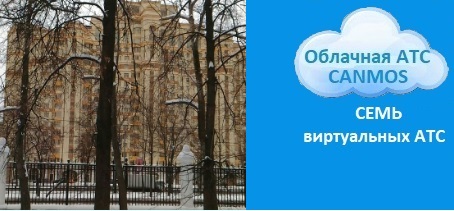 Виртуальная АТС canmos бесплатно, облачная АТС