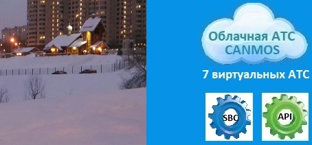 Офисная АТС canmos. Облачная АТС