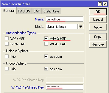 Security Profiles