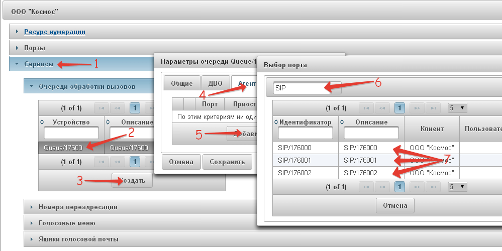 Очереди обработки вызовов